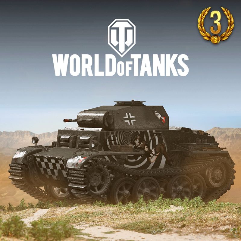 Front Cover for World of Tanks: Bonus German Tank! (PlayStation 4) (download release)