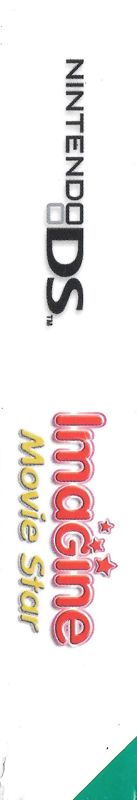 Spine/Sides for Imagine: Movie Star (Nintendo DS)