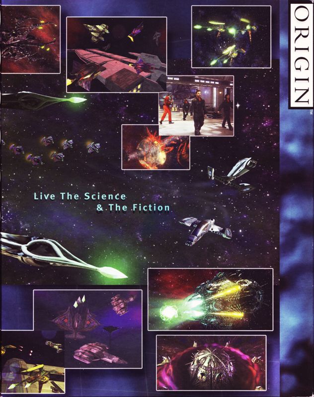 Inside Cover for Wing Commander: Prophecy (Windows): Right