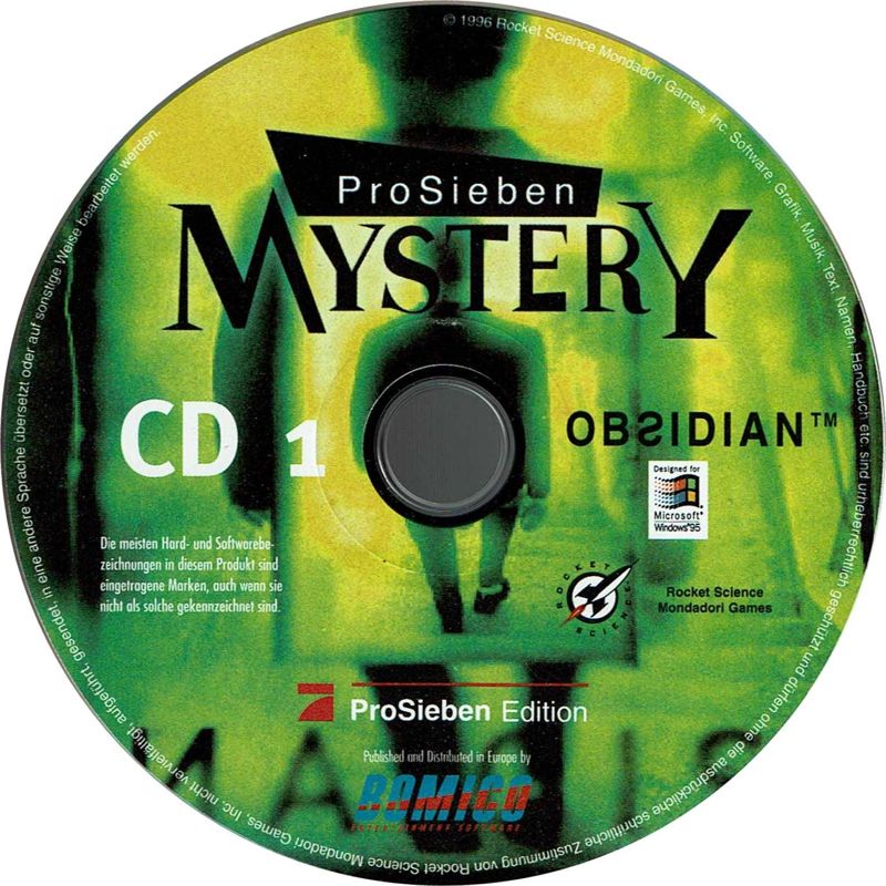 Media for Obsidian (Windows) (Soft Price release): Disc 1