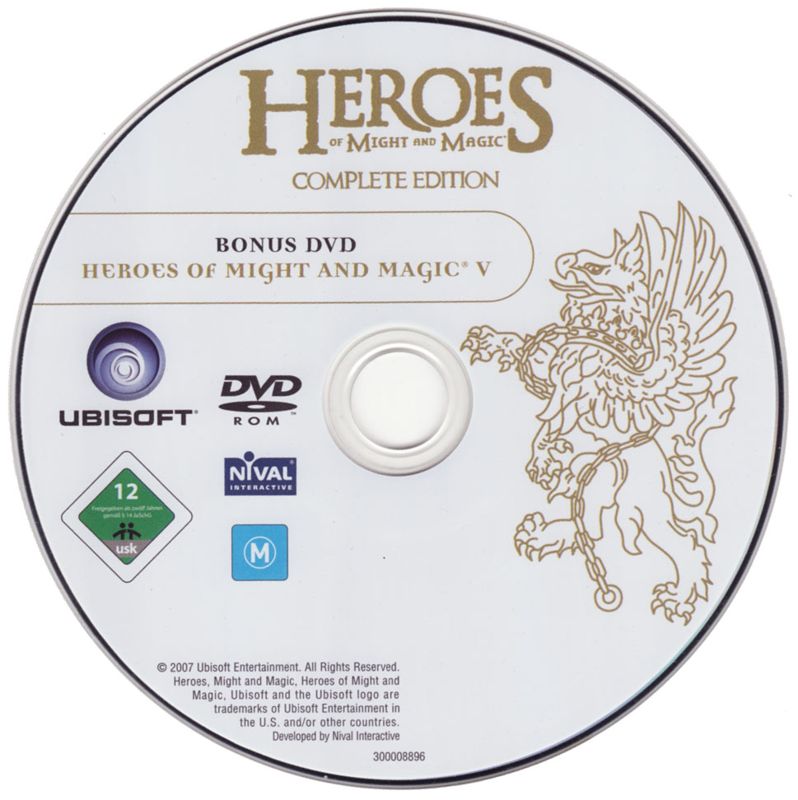 Extras for Heroes of Might and Magic: Complete Edition (Windows): Bonus DVD