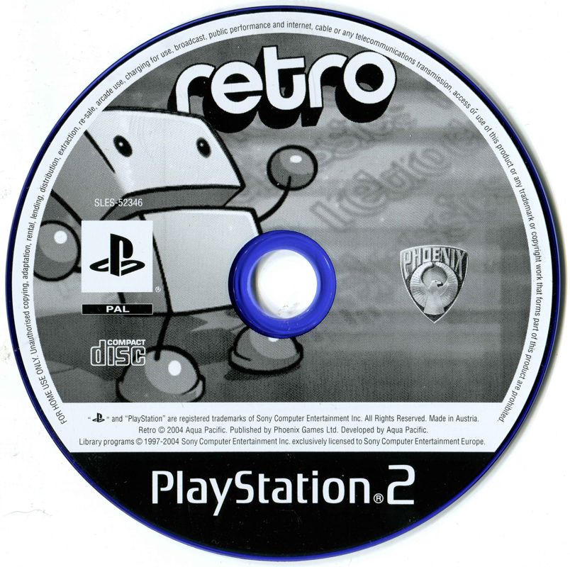 Media for Retro (PlayStation 2)