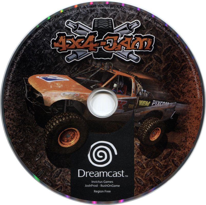 Media for 4x4 Jam (Dreamcast)