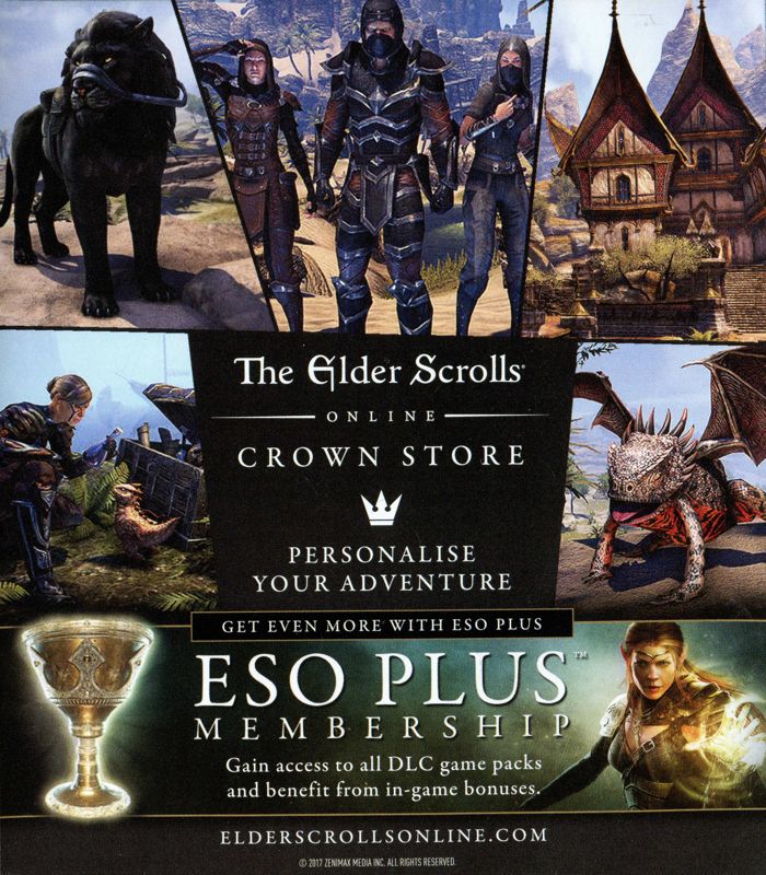 Elder Scrolls Online will get even more trophies over next three years