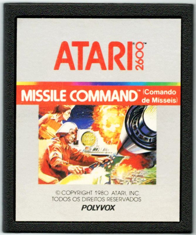 Media for Missile Command (Atari 2600) (Polivox Version, included on console package)
