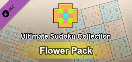 Front Cover for Ultimate Sudoku Collection: Flower Pack (Macintosh and Windows) (Steam release)