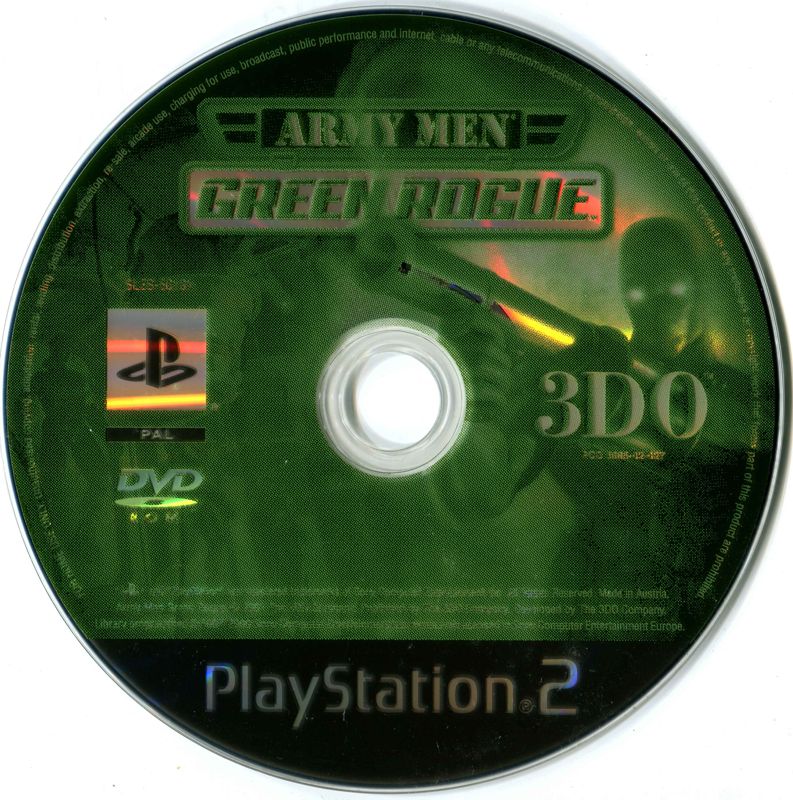 Media for Army Men: Green Rogue (PlayStation 2)