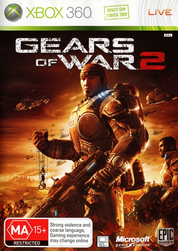 Front Cover for Gears of War 2 (Xbox 360)