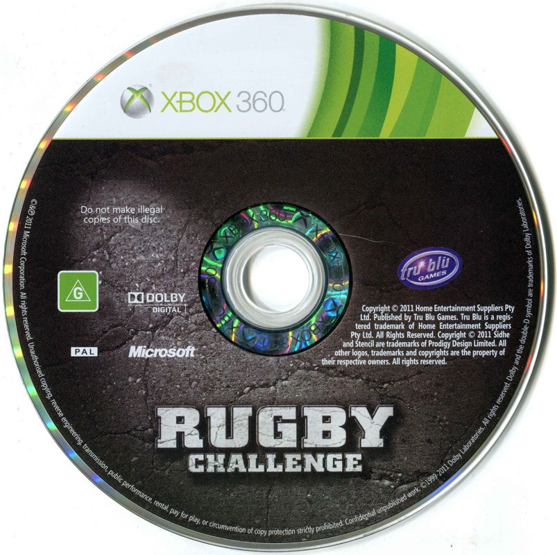 Media for Jonah Lomu Rugby Challenge (Xbox 360)