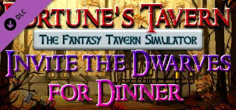Front Cover for Fortune's Tavern: The Fantasy Tavern Simulator - Invite the Dwarves for Dinner (Windows) (Steam release)