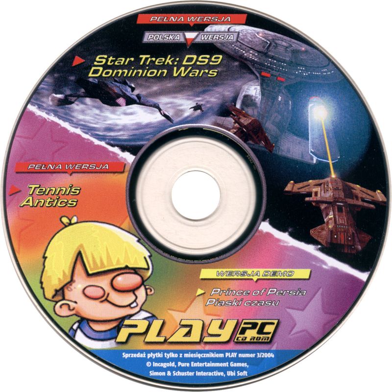 Media for Star Trek: Deep Space Nine - Dominion Wars (Windows) (Play # 3/2004 covermount)