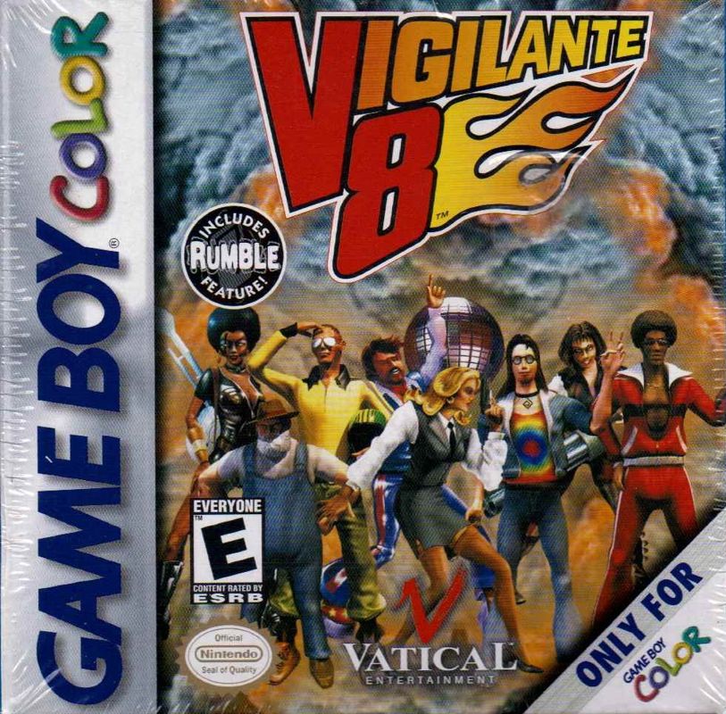 Front Cover for Vigilante 8 (Game Boy Color)