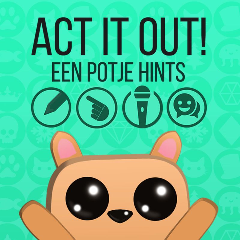 Front Cover for Act It Out! A Game of Charades (Wii U) (download release)