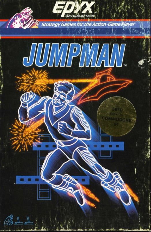 Front Cover for Jumpman (Commodore 64)