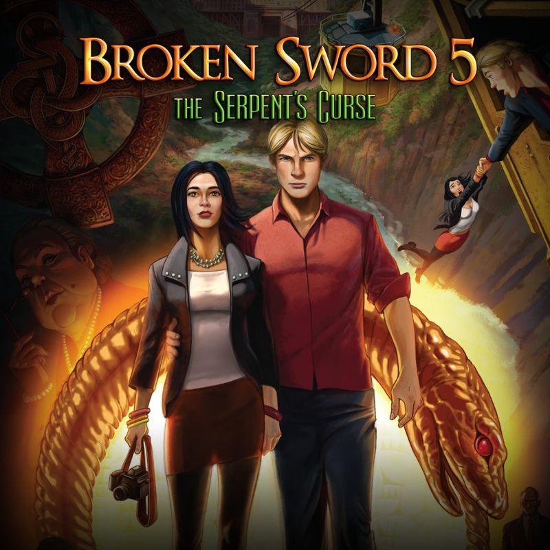 Front Cover for Broken Sword 5: The Serpent's Curse (PlayStation 4) (download release)