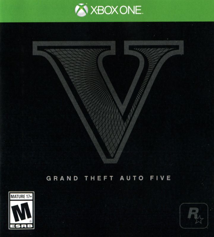 Manual for Grand Theft Auto V (Xbox One): Front