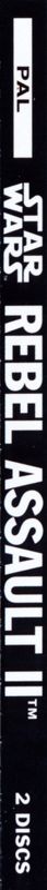 Spine/Sides for Star Wars: Rebel Assault II - The Hidden Empire (PlayStation): Front Right