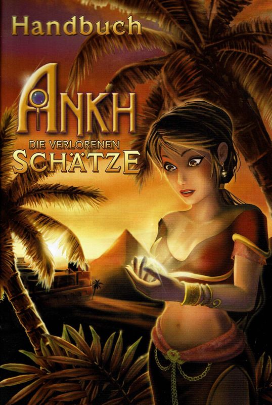 Manual for Ankh: The Lost Treasures (Windows): Front