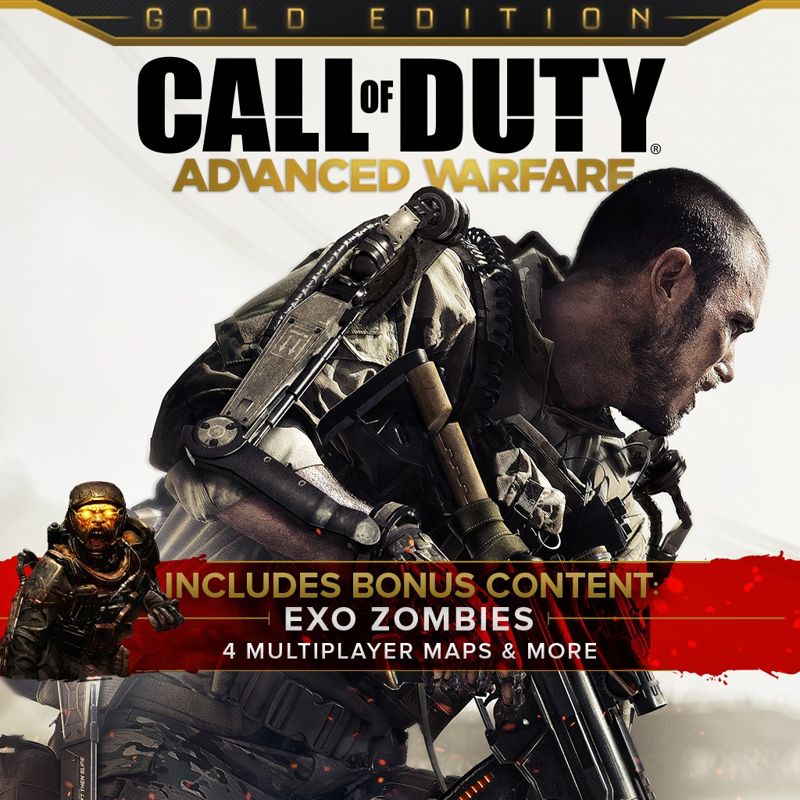 Front Cover for Call of Duty: Advanced Warfare - Gold Edition (PlayStation 3) (download release)