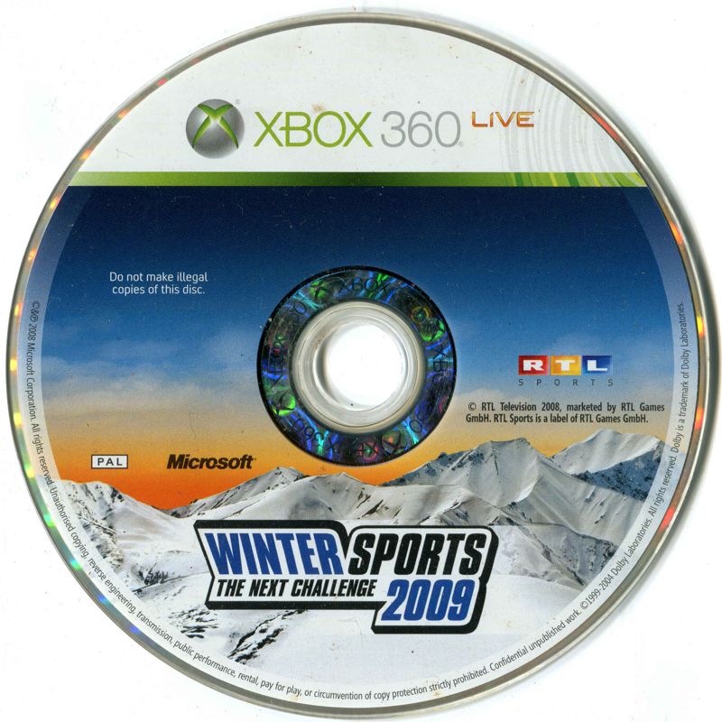 Media for Winter Sports 2: The Next Challenge (Xbox 360)