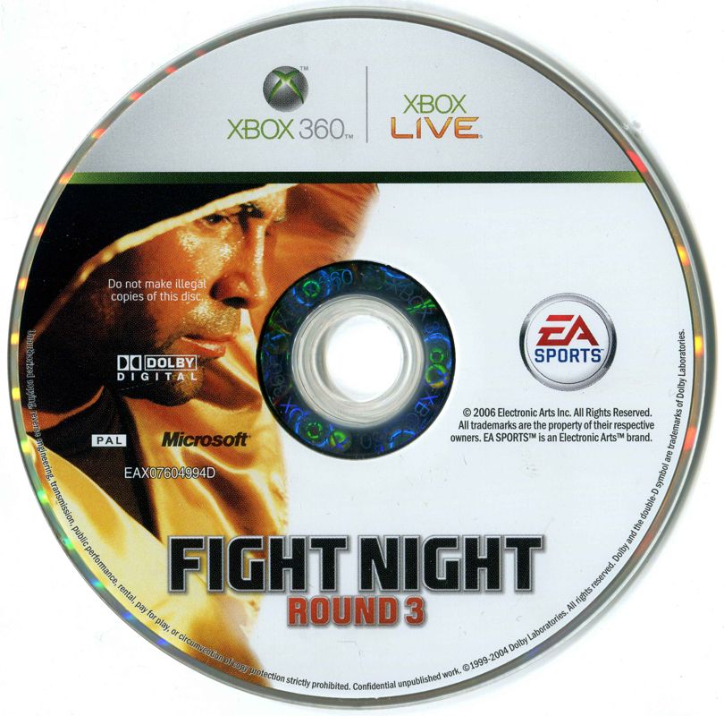 Media for Fight Night Round 3 (Xbox 360)