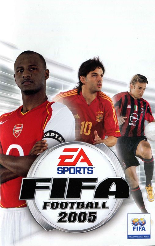 Manual for FIFA Soccer 2005 (Windows): Front