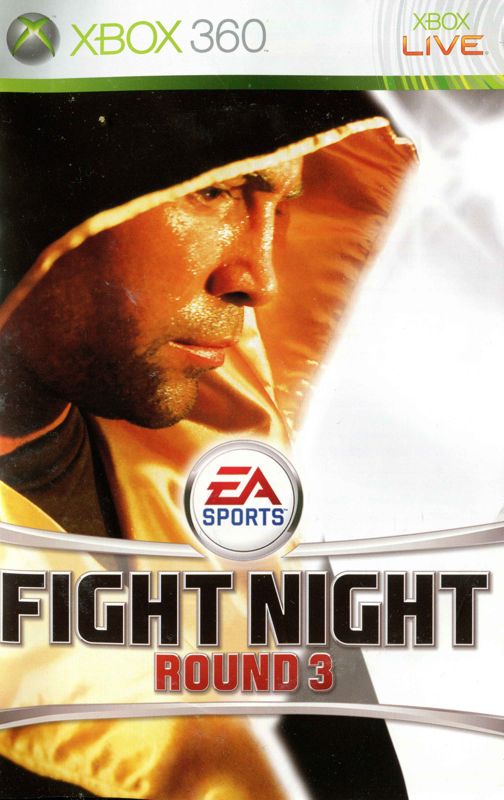 Manual for Fight Night Round 3 (Xbox 360): Front