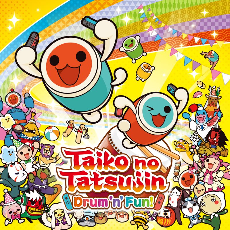 Front Cover for Taiko no Tatsujin: Drum 'n' Fun! (Nintendo Switch) (download release)
