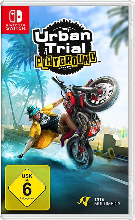 Front Cover for Urban Trial Playground (Nintendo Switch) (download release)