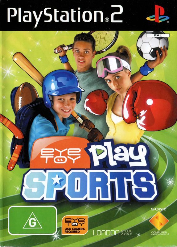 Front Cover for EyeToy: Play Sports (PlayStation 2)