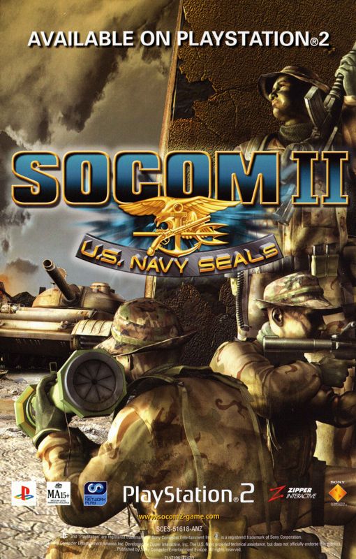 SOCOM: U.S. Navy SEALs cover or packaging material - MobyGames