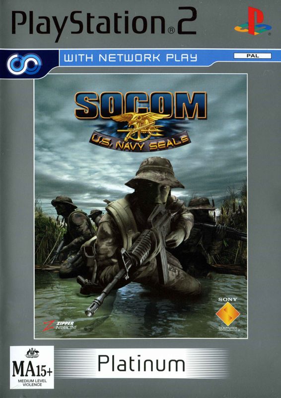 SOCOM: U.S. Navy SEALs cover or packaging material - MobyGames