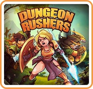Front Cover for Dungeon Rushers (Nintendo Switch) (download release)