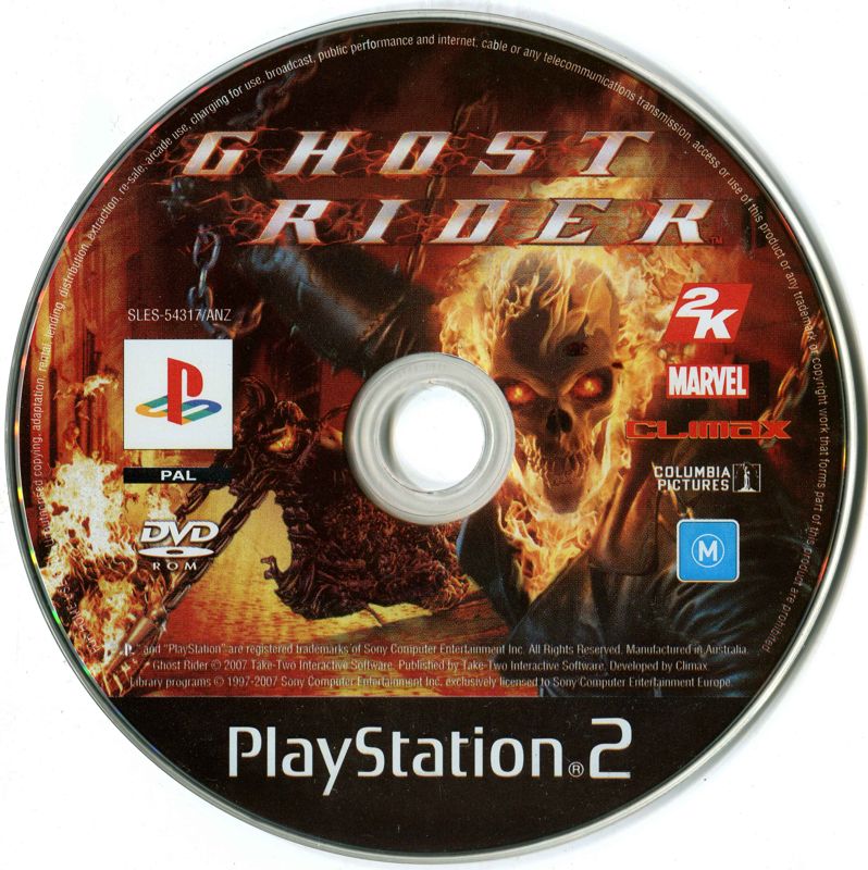 Media for Ghost Rider (PlayStation 2)