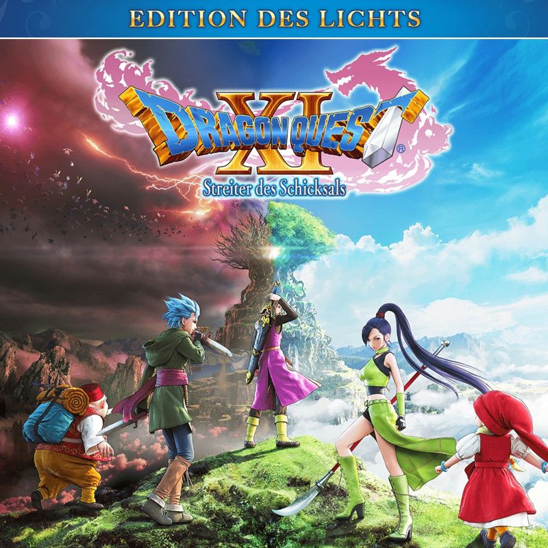 Front Cover for Dragon Quest XI: Echoes of an Elusive Age - Digital Edition of Light (PlayStation 4) (download release)
