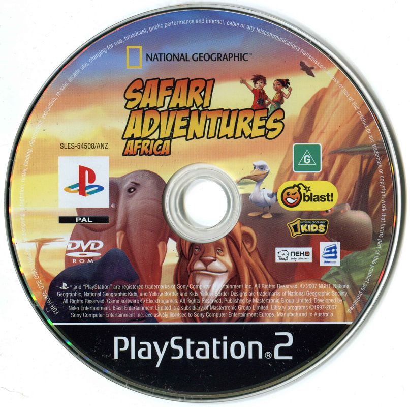Media for National Geographic Safari Adventures: Africa (PlayStation 2)