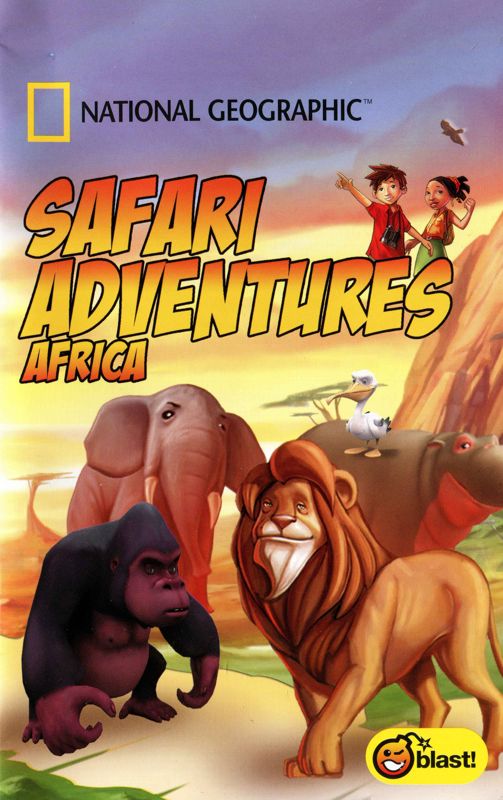 Manual for National Geographic Safari Adventures: Africa (PlayStation 2): Front