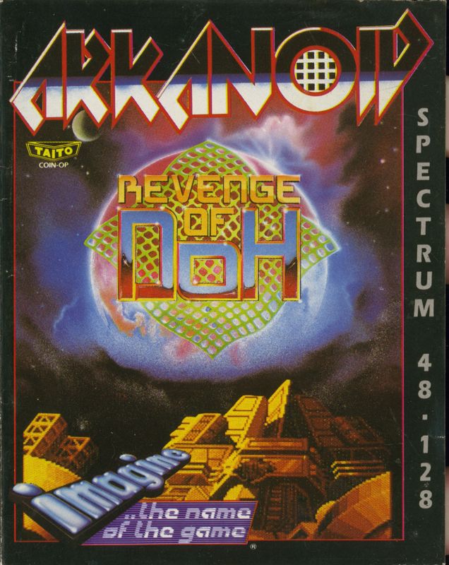 Front Cover for Arkanoid: Revenge of DOH (ZX Spectrum)