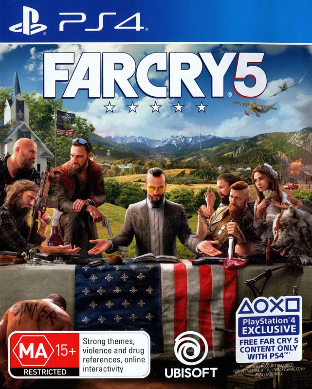 Other for Far Cry 5 (Deluxe Edition) (PlayStation 4): Keepcase - front