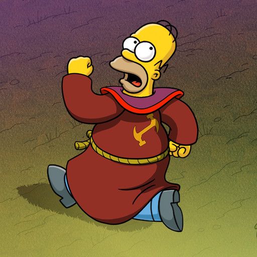 Front Cover for The Simpsons: Tapped Out (iPad and iPhone): Version 4.9.X - stonecutters event 2014