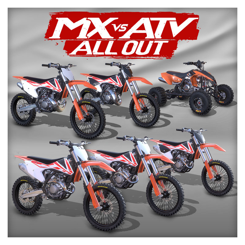 Front Cover for MX vs ATV All Out: 2017 KTM Vehicle Bundle (PlayStation 4) (download release)