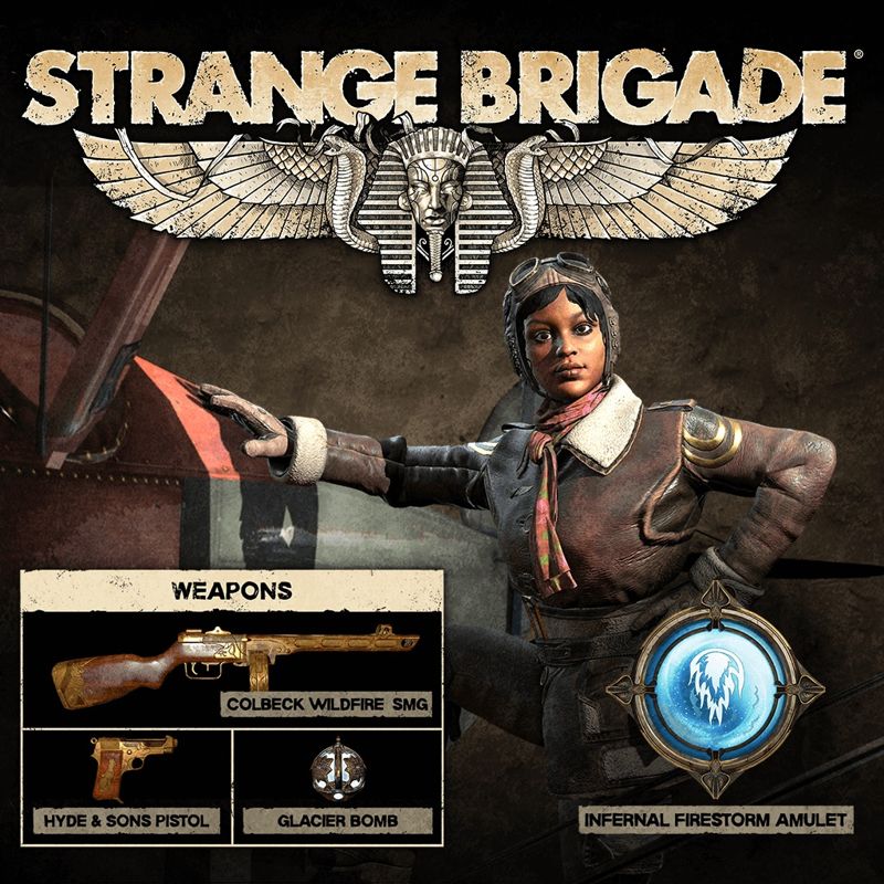 Front Cover for Strange Brigade: American Aviatrix Pack (PlayStation 4) (download release)