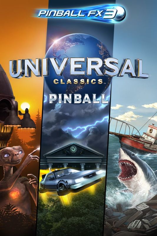 Front Cover for Pinball FX3: Universal Classics Pinball (Windows Apps and Xbox One) (download release)