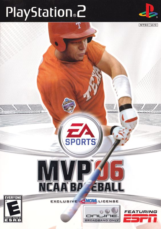 Front Cover for MVP 06: NCAA Baseball (PlayStation 2)