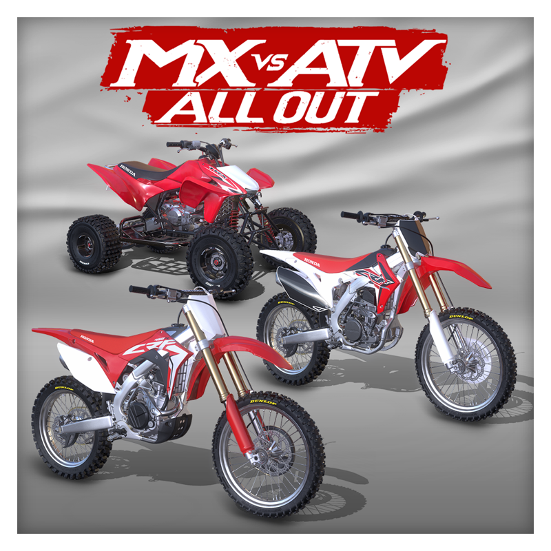 Front Cover for MX vs ATV All Out: 2017 Honda Vehicle Bundle (PlayStation 4) (download release)