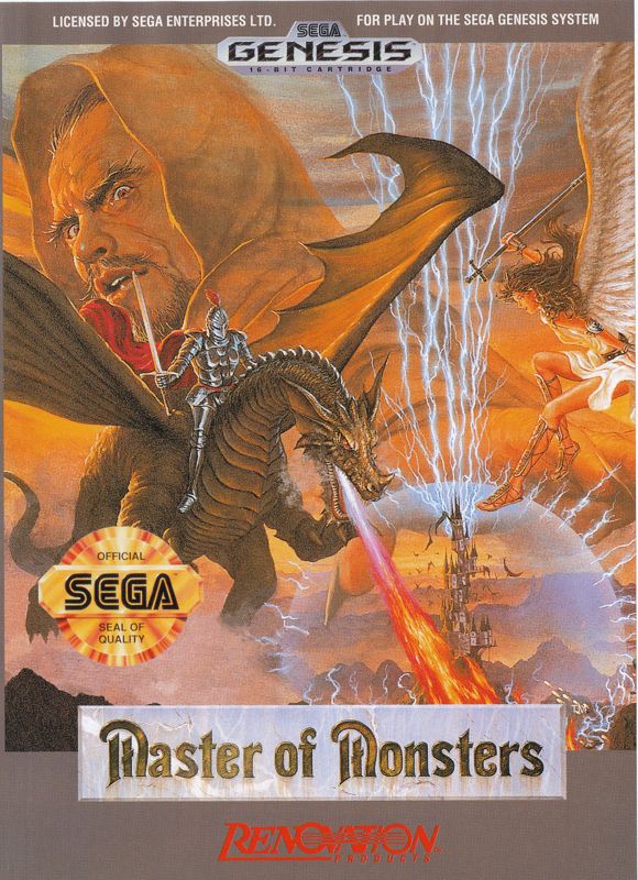 Front Cover for Master of Monsters (Genesis)