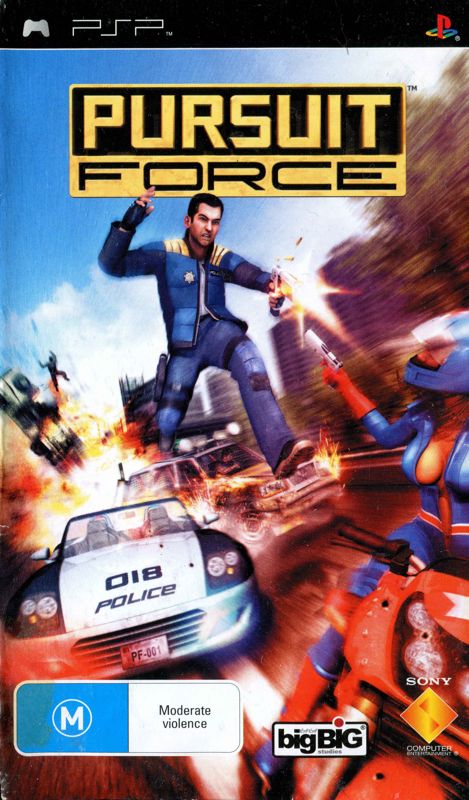 Front Cover for Pursuit Force (PSP)
