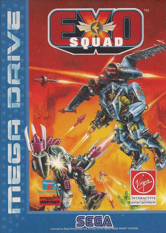 Front Cover for Exo Squad (Genesis)