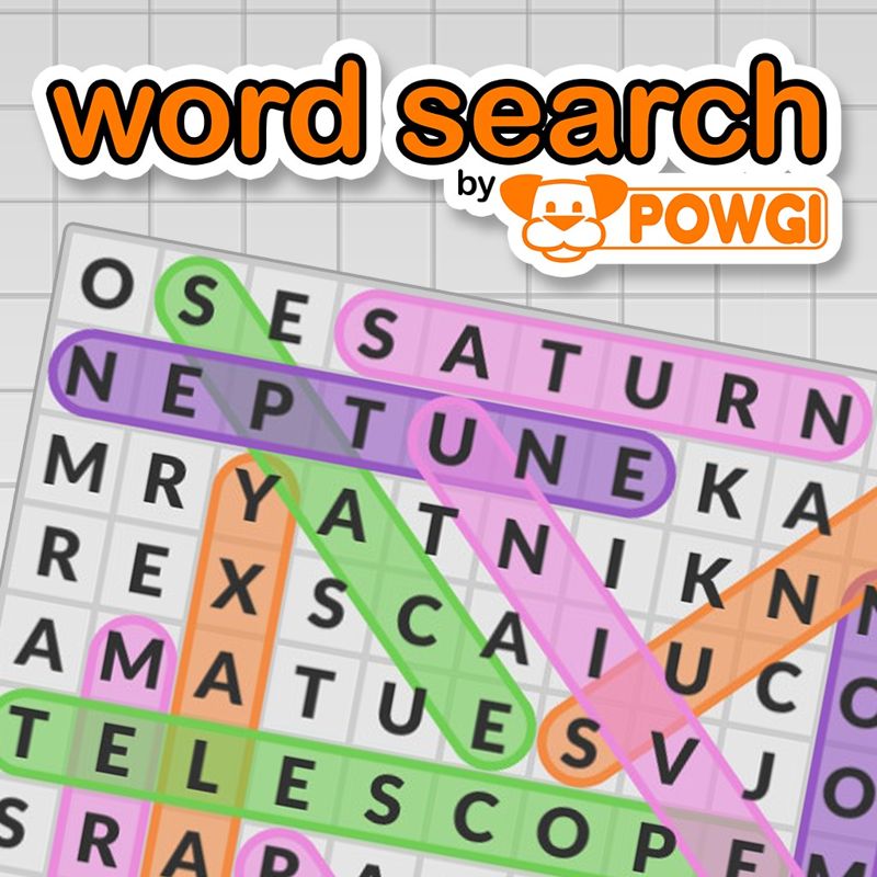 Front Cover for Word Search by POWGI (PS Vita and PlayStation 4) (download release)