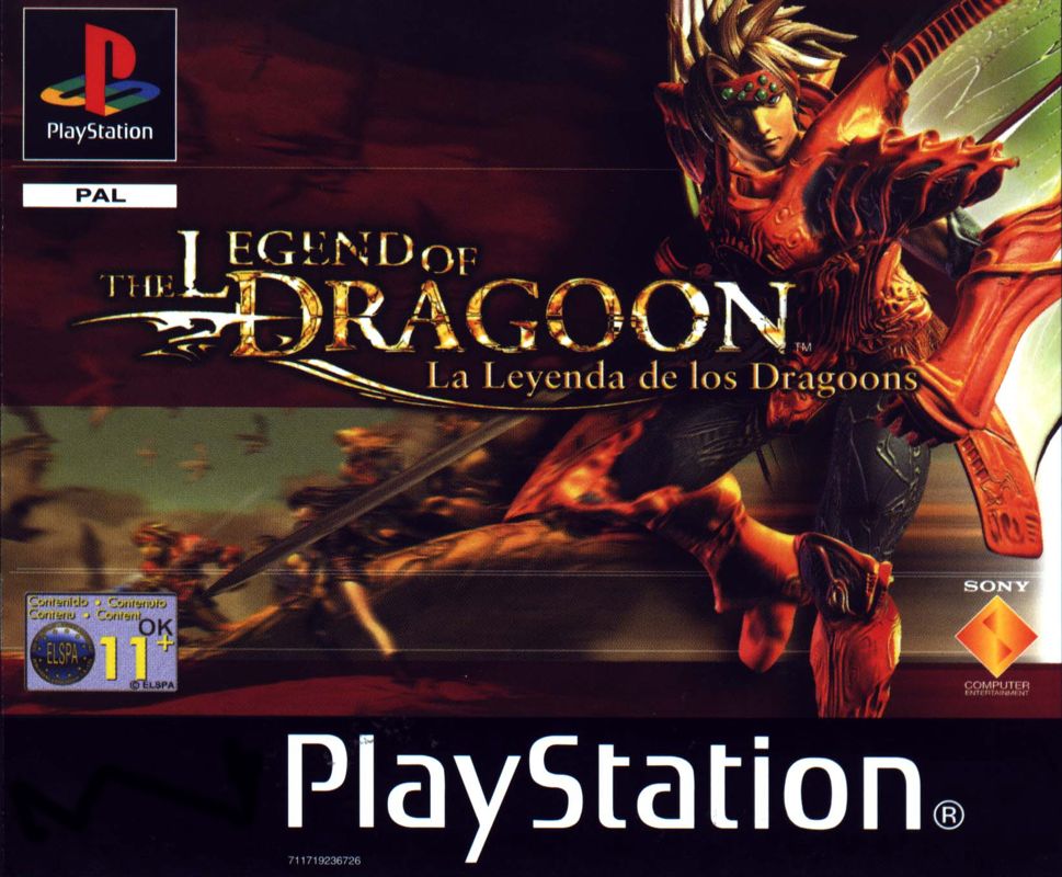 Front Cover for The Legend of Dragoon (PlayStation)